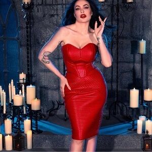 Bram Stoker’s Dracula Quilted Pencil Skirt